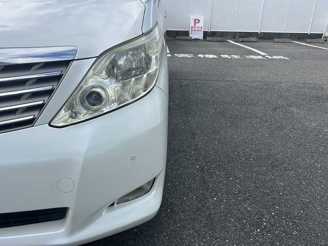 トヨタ アルファード 240G 愛知県 2008(平20)年 9.7万km ホワイトパールクリスタルシャイン 1オーナー/両側パワスラ/純正フリップダウンモニター/クルーズコントロール/ディーラーナビ/TV/バックカメラ/前席パワーシート/メモリーシート/スタッドレスＴ（社外ＡＷ付）積載/ステアリモコン　/ウィンカーミラー/保証書/取扱説明書/記録簿