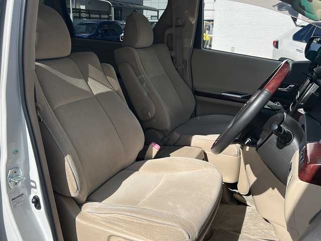 トヨタ アルファード 240G 愛知県 2008(平20)年 9.7万km ホワイトパールクリスタルシャイン 1オーナー/両側パワスラ/純正フリップダウンモニター/クルーズコントロール/ディーラーナビ/TV/バックカメラ/前席パワーシート/メモリーシート/スタッドレスＴ（社外ＡＷ付）積載/ステアリモコン　/ウィンカーミラー/保証書/取扱説明書/記録簿