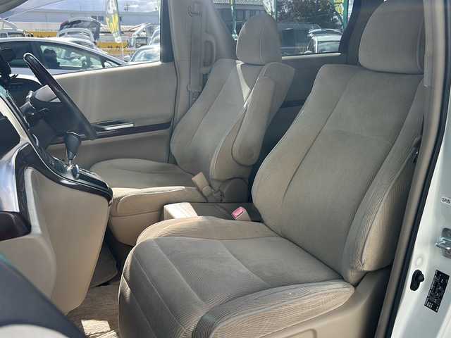 トヨタ アルファード 240G 愛知県 2008(平20)年 9.7万km ホワイトパールクリスタルシャイン 1オーナー/両側パワスラ/純正フリップダウンモニター/クルーズコントロール/ディーラーナビ/TV/バックカメラ/前席パワーシート/メモリーシート/スタッドレスＴ（社外ＡＷ付）積載/ステアリモコン　/ウィンカーミラー/保証書/取扱説明書/記録簿