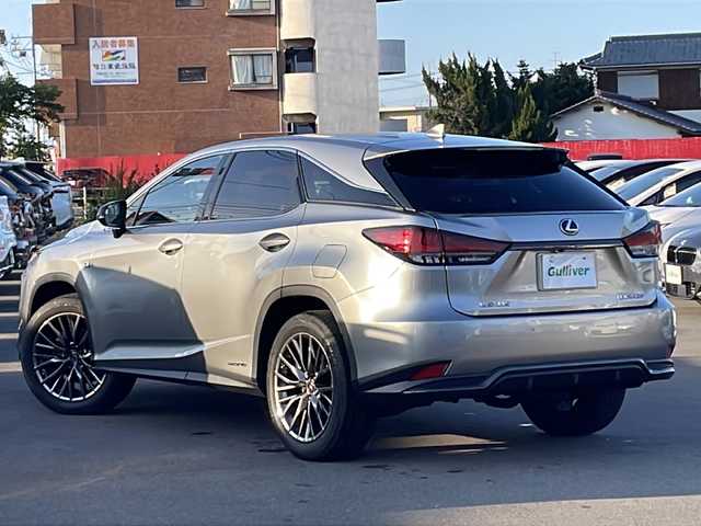 レクサス ＲＸ 450h Fスポーツ 山口県 2020(令2)年 2.7万km ソニックチタニウム 純正ナビ　/　・全方位カメラ　/　・Ｂｌｕｅｔｏｏｔｈ　/　・CD/　・USB/前後ドライブレコーダー　/ハンドルヒーター　/ヒートヒーター　/エアシート　/純正２０インチＡＷ　/コーナーセンサー　/ＨＵＤ　/ＬＥＤヘッドライト　/クルーズコントロール/ETC2.0/パワーシート/メモリーシート