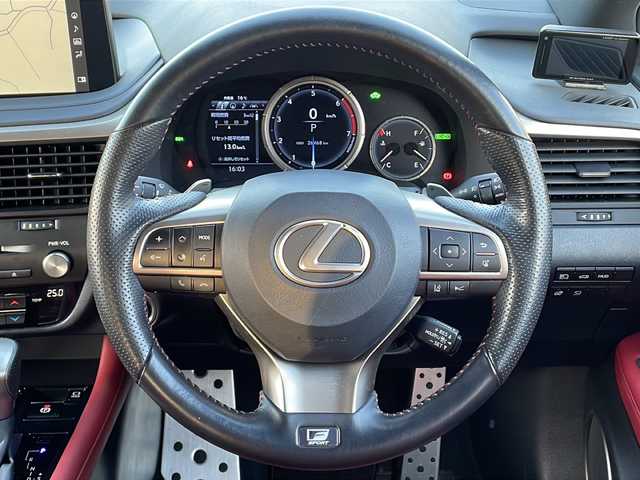 レクサス ＲＸ 450h Fスポーツ 山口県 2020(令2)年 2.7万km ソニックチタニウム 純正ナビ　/　・全方位カメラ　/　・Ｂｌｕｅｔｏｏｔｈ　/　・CD/　・USB/前後ドライブレコーダー　/ハンドルヒーター　/ヒートヒーター　/エアシート　/純正２０インチＡＷ　/コーナーセンサー　/ＨＵＤ　/ＬＥＤヘッドライト　/クルーズコントロール/ETC2.0/パワーシート/メモリーシート