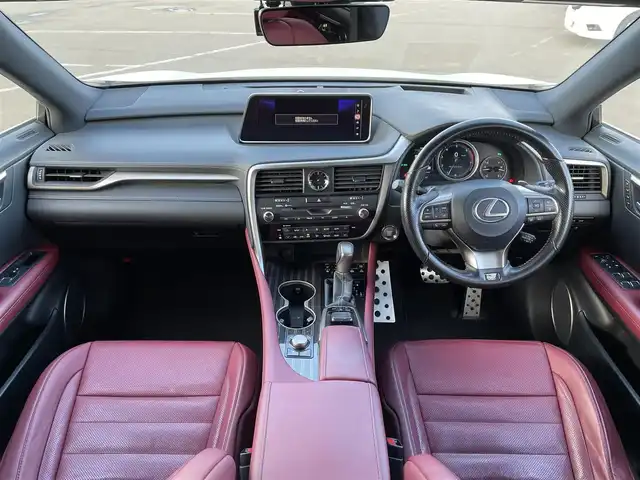 レクサス ＲＸ 200t Fスポーツ 道南・函館 2016(平28)年 6.4万km ホワイトノーヴァガラスフレーク /純正ナビ//フルセグＴＶ//ドライブレコーダー//バックカメラ//シートヒーター//ベンチレーション//パワーシート//パワーバックドア//ブラインドスポットモニター//クルーズコントロール//ヘッドアップディスプレイ//コーナーセンサー//レーンキープアシスト//衝突軽減ブレーキ//オートライト//オートハイビーム//LEDフォグライト//ステアリングヒーター//パドルシフト//フロアマット//スマートキー//プッシュスタート