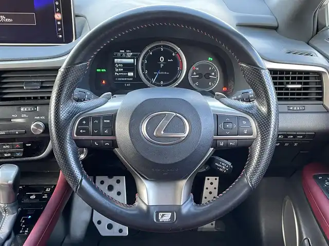 レクサス ＲＸ 200t Fスポーツ 道南・函館 2016(平28)年 6.4万km ホワイトノーヴァガラスフレーク /純正ナビ//フルセグＴＶ//ドライブレコーダー//バックカメラ//シートヒーター//ベンチレーション//パワーシート//パワーバックドア//ブラインドスポットモニター//クルーズコントロール//ヘッドアップディスプレイ//コーナーセンサー//レーンキープアシスト//衝突軽減ブレーキ//オートライト//オートハイビーム//LEDフォグライト//ステアリングヒーター//パドルシフト//フロアマット//スマートキー//プッシュスタート