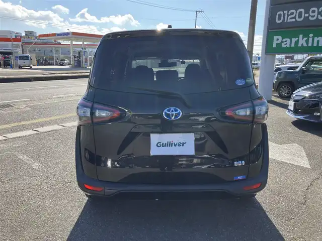 トヨタ シエンタ ハイブリッド G クエロ 広島県 2018(平30)年 5.5万km ブラックマイカ ワンオーナー/セーフティセンス/フロントモデリスタエアロ/両側パワースライドドア/ディラーオプションナビ/バックカメラ/フルセグTV/Bluetooth/ハーフレザー調シート/シートヒーター（運転席・助手席）/LEDヘッドライト/オートライト/ビルトインETC/新車保証書/取扱説明書/スペアキー