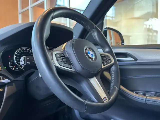 ＢＭＷ Ｘ３ xDrive20d Mスポーツ 宮城県 2018(平30)年 5.4万km アルピンホワイトⅢ パーキングアシストプラス/パークディスタンスコントロール/パーキングアシスト/トップビューカメラ/ドライビングアシストプラス/アクティブクルーズコントロール/ステアリング＆レーンコントロールアシスト/レーンディパーチャーアラート/レーンチェンジウォーニング/アクティブサイドコリジョンプロテクション/前車接近警告/衝突回避・被害軽減ブレーキ/事故回避アシスト/後車衝突警告/クロストラフィックアラート/純正ナビ/フルセグTV/純正アルミホイール/ミラー体型ETC/コンフォートアクセス/LEDヘッドライト/ハーフレザーシート/シートヒーター/パワーシート/パワーバックドア/ワイヤレスチャージ/横滑り防止装置