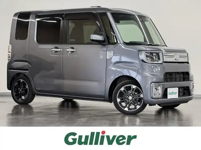 ダイハツ ウェイク G ターボ　レジャーエディション SA Ⅲ 三重県 2018(平30)年 3.3万km タングステングレーM ガソリンターボ/FF/インパネCVT/カロッツェリア 7インチナビ AVIC-RZ802/（CD/DVD/MSV/SD/FM/AM/TV/Bluetooth/iPod/USB/HDMI/AUX）/【OP】パノラマモニター/両側パワースライドドア/ドライブレコーダー 前方/ETC/安全/・衝突警報機能（対車両・対歩行者）/・衝突回避支援ブレーキ機能（対車両・対歩行者）/・車線逸脱警報機能/・誤発進誤後進抑制制御機能/・コーナーセンサー（後方）/・オートハイビーム/装備/・オートエアコン/・オートライト/・LED ヘッドランプ＋フロントフォグランプ/・ステアリングスイッチ/・電動格納ドアミラー/・純正15inAW/・保/取/・予備スマートキーx1