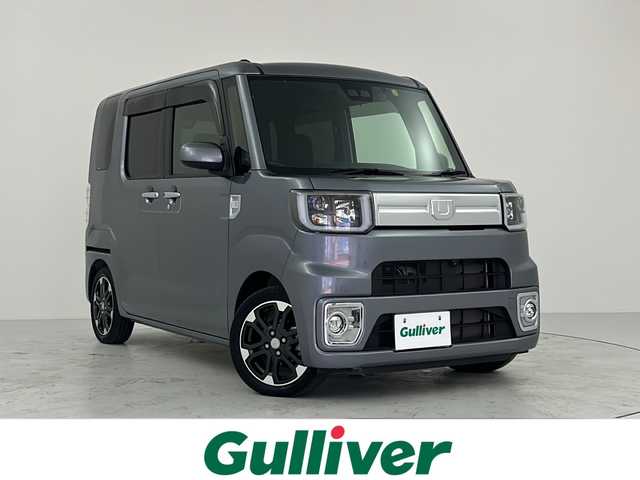 ダイハツ ウェイク G ターボ　レジャーエディション SA Ⅲ 大阪府 2018(平30)年 3.3万km タングステングレーM パノラミックビューモニター/カロッツェリア 7インチナビ AVIC-RZ802/（CD/DVD/MSV/SD/FM/AM/TV/Bluetooth/iPod/USB/HDMI/AUX）/両側パワースライドドア/ETC/安全装置/・衝突警報機能（対車両・対歩行者）/・衝突回避支援ブレーキ機能（対車両・対歩行者）/・車線逸脱警報機能/・誤発進誤後進抑制制御機能/・コーナーセンサー（後方）/・オートハイビーム/オートライト/LED ヘッドランプ/フロントフォグランプ/ステアリングスイッチ/電動格納ドアミラー/純正15インチアルミホイール