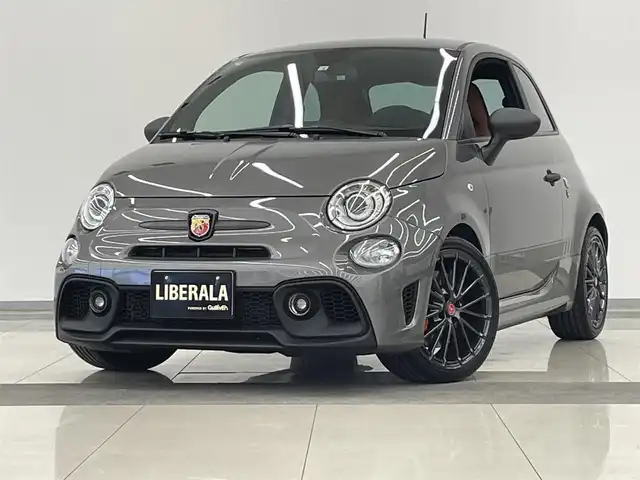 アバルト ５９５ コンペティツィオーネ 岡山県 2022(令4)年 2.7万km グレー 純正オーディオ　/ベルトシート　/キャノンライト　/１７インチＡＷ　/コーナーセンサー　/横滑り防止　/ＡＣＰ