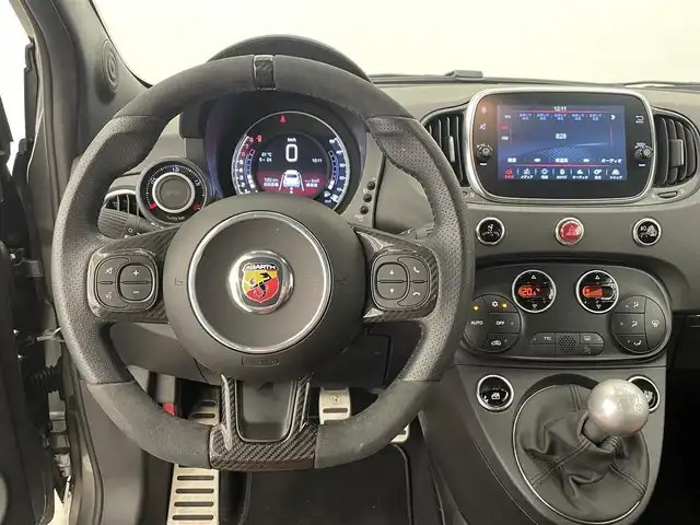 アバルト ５９５ コンペティツィオーネ 岡山県 2022(令4)年 2.7万km グレー 純正オーディオ　/ベルトシート　/キャノンライト　/１７インチＡＷ　/コーナーセンサー　/横滑り防止　/ＡＣＰ
