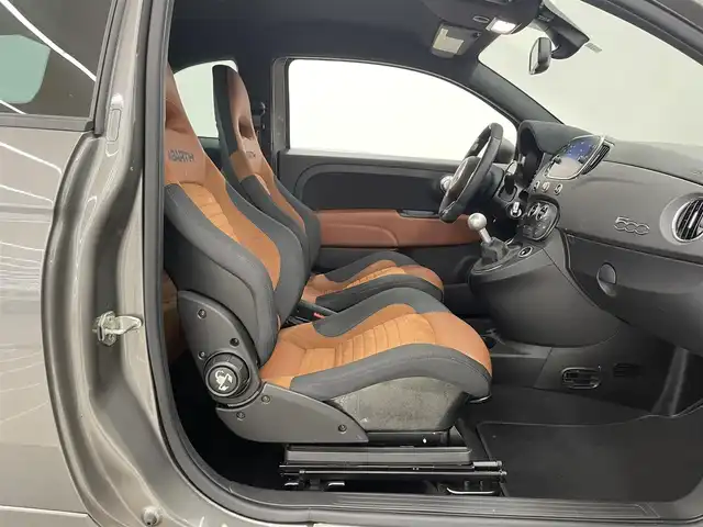 アバルト ５９５ コンペティツィオーネ 岡山県 2022(令4)年 2.7万km グレー 純正オーディオ　/ベルトシート　/キャノンライト　/１７インチＡＷ　/コーナーセンサー　/横滑り防止　/ＡＣＰ