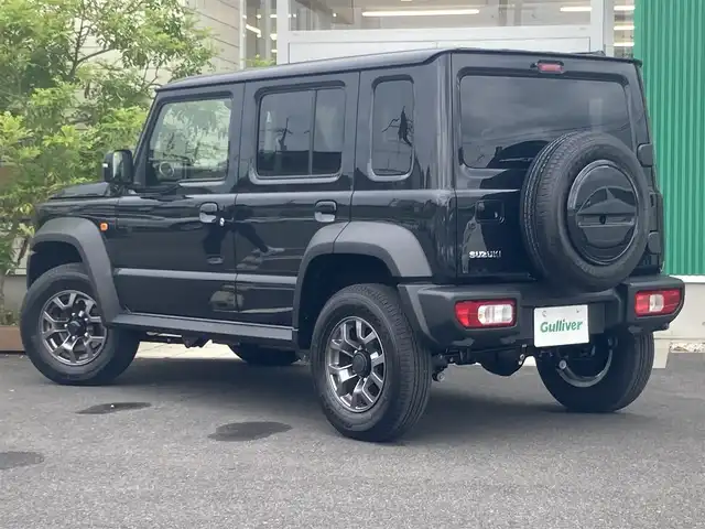 スズキ ジムニー ノマド FC 岡山県 2025(令7)年 0.1万km未満 黒 登録済未使用車/4WD/トランスファー/ACC/PCS/LKA /オートハイビーム/シートヒーター/LEDヘッドライト/フォグライト /クリアランスソナー /社外マット/スペアキーx１/純正15AW