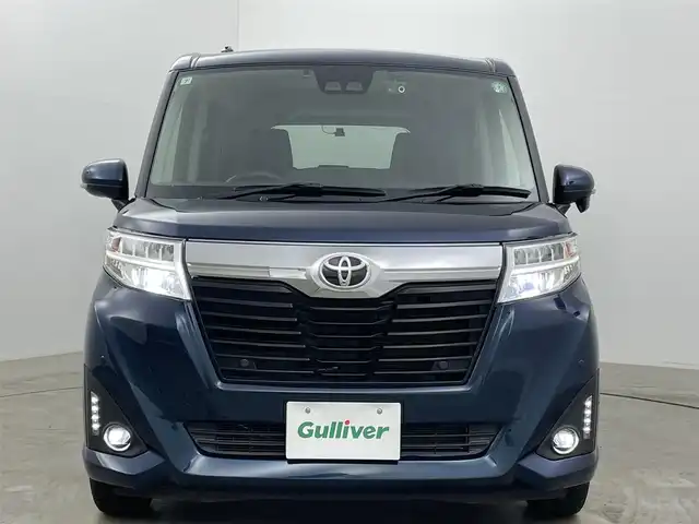 トヨタ ルーミー G コージーエディション 岡山県 2019(令1)年 3.1万km レーザーブルークリスタルシャイン トヨタセーフティーセンス/社外ドライブレコーダー（前後）/シートヒーター/ナビ/（Bluetooth/フルセグTV/CD/DVD)/衝突軽減ブレーキシステム/LEDヘッドライト（Auto付）/オートハイビーム/クルーズコントロール/ETC/バックカメラ/両側パワースライドドア/アイドリングストップ/純正フロアマット/ドアバイザー/シートリフター/シートバックテーブル/チルトステアリング/プッシュスタート/スマートキー×２/取扱説明書/新車保証書