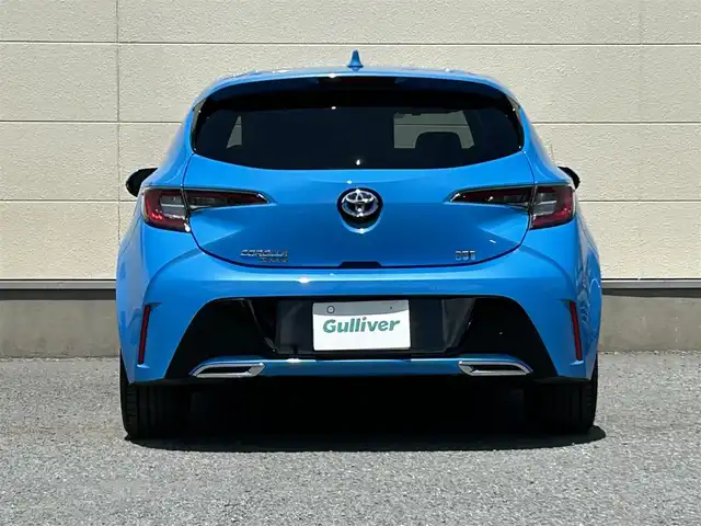 トヨタ カローラ スポーツ ハイブリッドG Z 茨城県 2018(平30)年 9.4万km シアンM 純正ナビ/セーフティセンス/・プリクラッシュセーフティ/・レーントレーシングアシスト/レーンディパーチャーアラート/・レーダークルーズコントロール/・オートマチックハイビーム/・ロードサインアシスト/・ドライバー異常時対応システム/・発進遅れ告知機能/社外18インチアルミホイール/純正フロアマット/純正ビルトインETC/シートヒーター/オートライト/バックカメラ/クルーズコントロール/ＨＤＭＩ