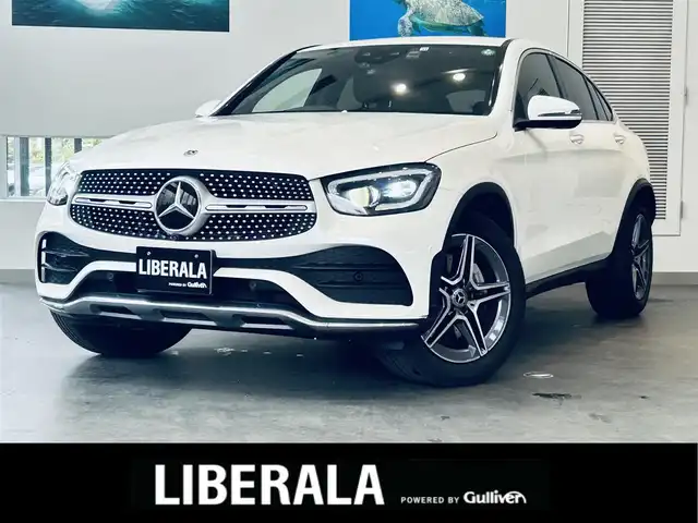 メルセデス・ベンツ ＧＬＣ２２０ d 4マチック クーペ AMGライン 大阪府 2022(令4)年 4.8万km ダイヤモンドホワイト レーダーセーフティP/ハーフレザー/メモリ付きパワーシート/シートヒーター/純正ナビ/TV/360度カメラ/applecarplay/ACC/ブラインドスポット/純正19インチAW/LEDヘッドライト/アンビエントライト/電動リアゲート/ワイヤレス充電
