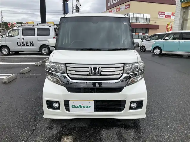 ホンダ Ｎ ＢＯＸ カスタム G Aパッケージ 滋賀県 2014(平26)年 12.3万km プレミアムホワイトパール 車検9年5月まで/シティブレーキアクティブシステム/カロッツェリア7インチHDDナビ/Bluetooth、DVD、CD、フルセグテレビ/バックカメラ/片側パワースライドドア/ETC/HIDヘッドライト/社外14インチアルミホイール/社外シートカバー/ステアリングスイッチ/スペアキー有り/取扱説明書/保証書