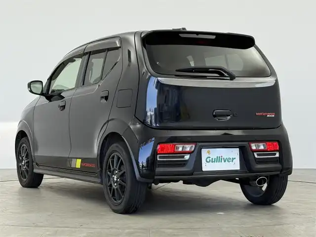 スズキ アルト ワークス 愛知県 2021(令3)年 4.9万km ブルーイッシュブラックパール3 ワンオーナー　/ＲＥＣＡＲＯシート　/ＫＹＢショックアブソーバー　/ＲＥＩＺマフラーカッター　/パドルシフト/純正オーディオ（ＡＭ／ＦＭ／ＣＤ／ＢＴ）/アルミホイール　/コーナーセンサー　/スペアキー　/保証書　/取説　/記録簿