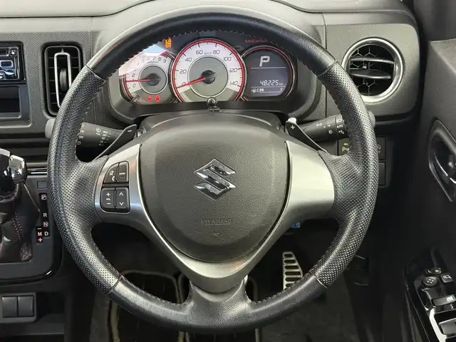 スズキ アルト ワークス 愛知県 2021(令3)年 4.9万km ブルーイッシュブラックパール3 ワンオーナー　/ＲＥＣＡＲＯシート　/ＫＹＢショックアブソーバー　/ＲＥＩＺマフラーカッター　/パドルシフト/純正オーディオ（ＡＭ／ＦＭ／ＣＤ／ＢＴ）/アルミホイール　/コーナーセンサー　/スペアキー　/保証書　/取説　/記録簿