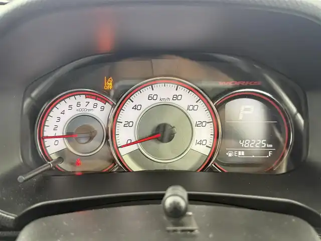 スズキ アルト ワークス 愛知県 2021(令3)年 4.9万km ブルーイッシュブラックパール3 ワンオーナー　/ＲＥＣＡＲＯシート　/ＫＹＢショックアブソーバー　/ＲＥＩＺマフラーカッター　/パドルシフト/純正オーディオ（ＡＭ／ＦＭ／ＣＤ／ＢＴ）/アルミホイール　/コーナーセンサー　/スペアキー　/保証書　/取説　/記録簿