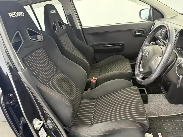 スズキ アルト ワークス 愛知県 2021(令3)年 4.9万km ブルーイッシュブラックパール3 ワンオーナー　/ＲＥＣＡＲＯシート　/ＫＹＢショックアブソーバー　/ＲＥＩＺマフラーカッター　/パドルシフト/純正オーディオ（ＡＭ／ＦＭ／ＣＤ／ＢＴ）/アルミホイール　/コーナーセンサー　/スペアキー　/保証書　/取説　/記録簿