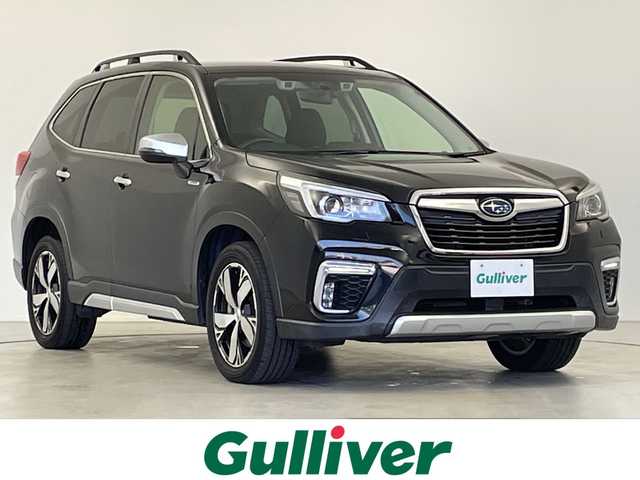 スバル フォレスター ハイブリッド アドバンス 岐阜県 2018(平30)年 5.8万km クリスタルブラックシリカ ４ＷＤ　/純正８型ナビ/（AM/FM/フルセグTV/Bluetooth/CD/DVD/バックカメラ/サイドカメラ　/シートヒーター（運転席・助手席）/セカンドシートヒーター/ステアリングヒーター　/社外ＥＴＣ　/純正前方ドラレコ　/ＢＳＭ　/ステアリング連動ヘッドランプ（ＳＲＨ）/アイサイト　/プリクラッシュブレーキ/レーンキープアシスト/ＬＥＤヘッドライト　/パワーシート　/ルーフレール/純正１８AW/ハーフレザー