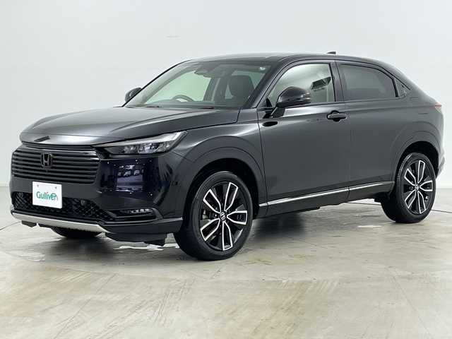ホンダ ヴェゼル ハイブリッド e:HEV Z 道央・札幌 2024(令6)年 3.4万km クリスタルブラックパール ・ワンオーナー/・4WD/・寒冷地仕様/・純正ナビ&BT&TV&スマホ連携/・全方位カメラ/・プレミアムオーディオ/・電動リアゲート/・ホンダセンシング/・ブラインドスポットモニター/・前席シートヒーター/・ステアリングヒーター/・ドアミラーヒーター/・置くだけ充電/・ビルトインETC/・LEDヘッドライト/・純正18インチAW