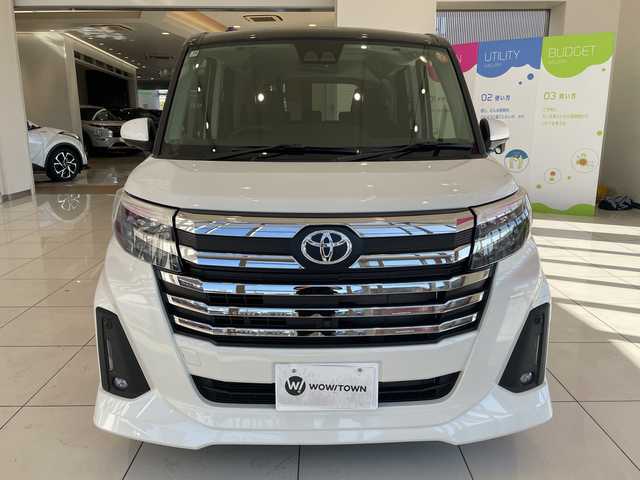 トヨタ ルーミー カスタムG－T 埼玉県 2025(令7)年 0.1千km ブラックマイカメタリック/パールホワイト2トーン スマートアシスト /純正9インチディスプレイオーディオ/　　BT/フルセグ/CarPlay /パノラミックビューモニター /両側パワースライドドア /レーダークルーズコントロール /LEDオートライト /シートヒーター /純正15インチアルミ /電子パーキング/ステアリングスイッチ