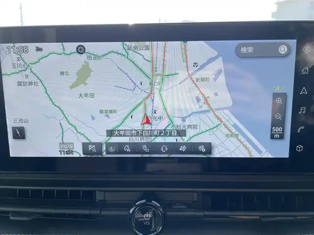 日産 セレナ 福岡県 2023(令5)年 6.5万km 青 エンジンスタートボタン/両側パワースライドドア/前後ドライブレコーダー/Bluetooth接続/前後コーナーセンサー/全方位車外カメラ/ETC2.0/MTモード付AT車