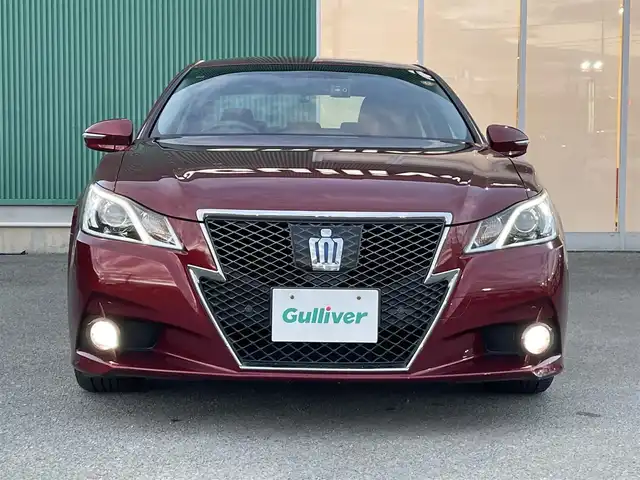 トヨタ クラウン ハイブリッド アスリートS 福岡県 2013(平25)年 7万km ダークレッドマイカメタリック 純正ナビ(ワンセグテレビ・FM・AM・BT)/前席パワーシート/クルーズコントロール/ETC/パワーバックドア/プッシュスタート/スマートキー/フォグランプ/純正フロアマット/ドアバイザー/バックカメラ