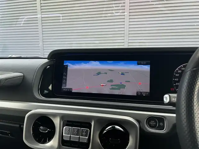 メルセデス・ベンツ ゲレンデヴァーゲン Ｇ３５０ｄ AMGライン 茨城県 2019(令1)年 3.1万km ポーラホワイト ラグジュアリーパッケージ /サンルーフ /アダプティブDS /Burmester/黒革 /全席シートヒーター /M付PWシート /ナビ /12セグ /BT /マルチLED /RSP /ACC /LKA /BSA /360°カメラ/禁煙車