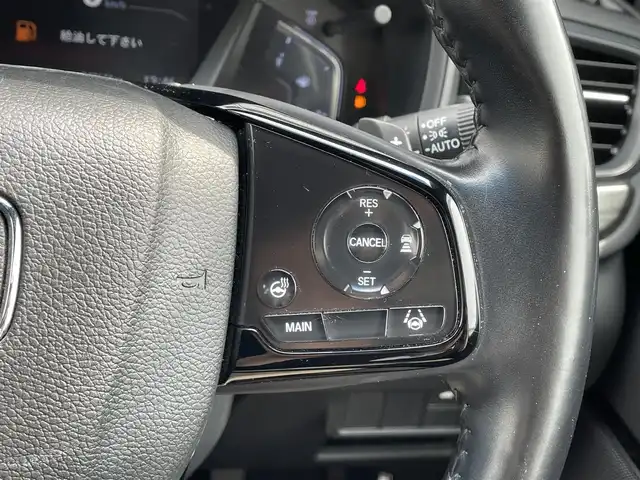 ホンダ ＣＲ－Ｖ ハイブリッド e:HEV EX ブラックED 愛知県 2021(令3)年 4.3万km クリスタルブラックパール ワンオーナー/純正SDナビ(FM/AM/CD/DVD/BT/iPod/AUX/AppleCarPlay/フルセグ)/ホンダセンシング/　・CMBSブレーキ/　・誤発進抑制機能/　・歩行者事故軽減ステアリング/　・路外逸脱抑制機能/　・渋滞追従機能付アダクティブクルーズコントロール/　・車線維持支援システム/　・先行車発進お知らせ機能/　・標識認識機能/　・ブラインドスポットインフォメーション/サンルーフ/クリアランスソナー・コーナーセンサー/バックカメラ/ETC2.0/レザーシート/パワーシート/シートヒーター/パドルシフト/革巻きステアリング/ヒートステアリング/デジタルインナーミラー/LEDヘッドライト/フォグランプ/純正AW18インチ/電動格納ミラー/アイドリングストップ/プッシュスタート/スマートキー・スペアキー１本/ステアリングリモコン/ハンズフリー/ABS/保証書