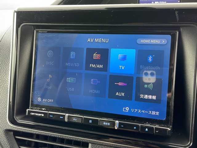 トヨタ エスクァイア Gi 愛知県 2019(令1)年 4.3万km ブラック ワンオーナー/8型ナビメモリ【AVIC-RL710】/（CD/DVD/フルセグTV/Bluetooth）/バックカメラ/両側パワースライドドア/アルパインフリップダウンモニター/衝突軽減システム/クルーズコントロール/レーンキープアシスト/オートマチックハイビーム/ドライブレコーダー/ETC/純正15インチAW/LEDヘッドライト/黒レザーシート/シートヒーター(前席)/ウッドコンビハンドル/ステアリングスイッチ/スマートキー＆プッシュスタート