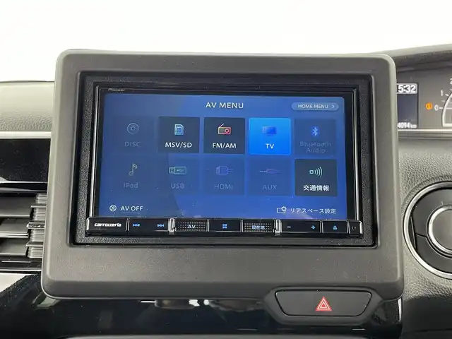 ホンダ Ｎ ＢＯＸ カスタム L 大分県 2022(令4)年 4.4万km クリスタルブラックパール ホンダセンシング搭載/・衝突軽減ブレーキ（CMBS）/・誤発進抑制機能/・歩行者事故低減ステアリング/・路外逸脱抑制機能/・ACC（渋滞追従機能付き）/・車線維持支援システム（LAKS）/・先行車発進お知らせ機能/・標識認識機能/・後方誤発進抑制機能/・オートハイビーム/社外ナビ　/（フルセグTV/DVD/BT)/ステアリングスイッチ/バックカメラ/前後連動ドライブレコーダー/前席シートヒーター/片側パワースライドドア/アイドリングストップ/電動格納ミラー/オートライト/LEDヘッドライト/シーケンシャルウインカー/LEDフォグ/純正15インチアルミホイール