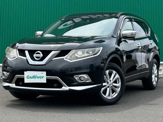 日産 エクストレイル 20X エマージェンシーブレーキ 宮城県 2015(平27)年 5.3万km ダイヤモンドブラック ワンオーナー/エマージェンシーブレーキ/純正SDナビ/【CD・SD・BT・フルセグTV】/バックカメラ/カブロンシート/前席シートヒーター/アイドリングストップ/シートリフター/ステアリングスイッチ/コーナーセンサー/オートライト/LEDヘッドライト/フォグライト/スマートキーX２/ETC