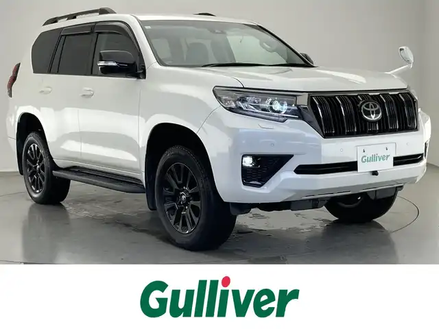 トヨタ ランドクルーザー プラド TX Lパッケージ ブラックED 愛知県 2020(令2)年 5.8万km ホワイトパールクリスタルシャイン 純正９型ナビ　ＨＤＭＩ　黒革　ベンチレーション　セーフティセンス　フルセグ　ＤＶＤ　バックカメラ　衝突軽減　ＥＴＣ　コーナーセンサー　ＴＶキャンセラー　ＬＥＤライト　フォグ　禁煙車　純正フロアマット　スマートキー　プッシュスタート