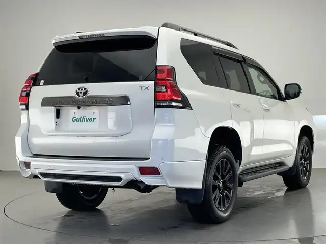 トヨタ ランドクルーザー プラド TX Lパッケージ ブラックED 愛知県 2020(令2)年 5.8万km ホワイトパールクリスタルシャイン 純正９型ナビ　ＨＤＭＩ　黒革　ベンチレーション　セーフティセンス　フルセグ　ＤＶＤ　バックカメラ　衝突軽減　ＥＴＣ　コーナーセンサー　ＴＶキャンセラー　ＬＥＤライト　フォグ　禁煙車　純正フロアマット　スマートキー　プッシュスタート