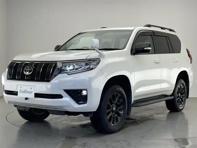 トヨタ ランドクルーザー プラド TX Lパッケージ ブラックED 愛知県 2020(令2)年 5.8万km ホワイトパールクリスタルシャイン 純正９型ナビ　ＨＤＭＩ　黒革　ベンチレーション　セーフティセンス　フルセグ　ＤＶＤ　バックカメラ　衝突軽減　ＥＴＣ　コーナーセンサー　ＴＶキャンセラー　ＬＥＤライト　フォグ　禁煙車　純正フロアマット　スマートキー　プッシュスタート