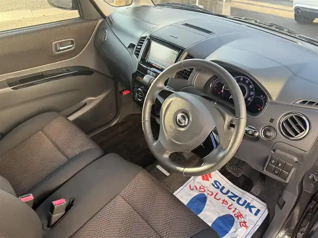 日産 ルークス ハイウェイスター ターボ 愛知県 2013(平25)年 8.5万km ルナグレー ユーザー買取車/純正ナビ/フルセグTV/禁煙車/ドラレコ前後/両側パワースライドドア/革ステアリング/ドアミラーウインカー/ETC/スマートキー