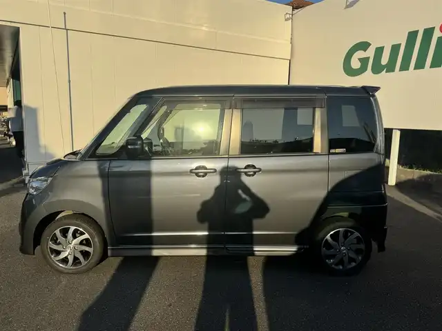 日産 ルークス ハイウェイスター ターボ 愛知県 2013(平25)年 8.5万km ルナグレー ユーザー買取車/純正ナビ/フルセグTV/禁煙車/ドラレコ前後/両側パワースライドドア/革ステアリング/ドアミラーウインカー/ETC/スマートキー