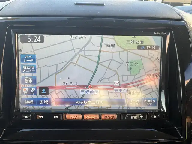 日産 ルークス ハイウェイスター ターボ 愛知県 2013(平25)年 8.5万km ルナグレー ユーザー買取車/純正ナビ/フルセグTV/禁煙車/ドラレコ前後/両側パワースライドドア/革ステアリング/ドアミラーウインカー/ETC/スマートキー
