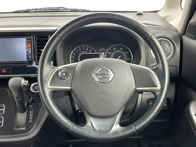 日産 デイズ ルークス ハイウェイスターX Gパッケージ 新潟県 2014(平26)年 8.5万km プレミアムパープルP 純正メモリナビ【MC313D-W】/　フルセグTV/Bluetooth/CD/DVD/全方位モニター/ETC/両側パワースライドドア/アイドリングストップ/オートライト