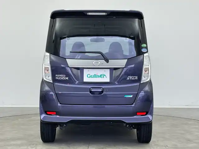 日産 デイズ ルークス ハイウェイスターX Gパッケージ 新潟県 2014(平26)年 8.5万km プレミアムパープルP 純正メモリナビ【MC313D-W】/　フルセグTV/Bluetooth/CD/DVD/全方位モニター/ETC/両側パワースライドドア/アイドリングストップ/オートライト