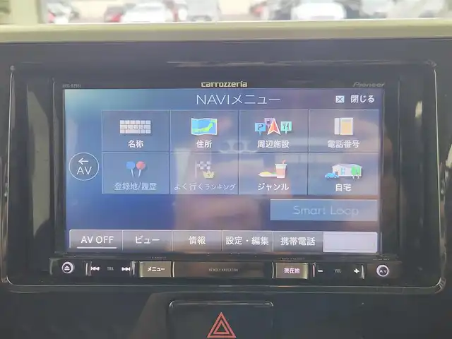 日産 デイズ ルークス ライダーHWSターボ 愛知県 2014(平26)年 7.4万km ブラック ETC/アラウンドビューモニター/レザー調シートカバー/ステアリングスイッチ/carrozzeriaナビ/両側パワースライドドア/ウィンカーミラー/前方ドライブレコーダー/HIDヘッドライト/フォグライト/ナビ取説のみ有