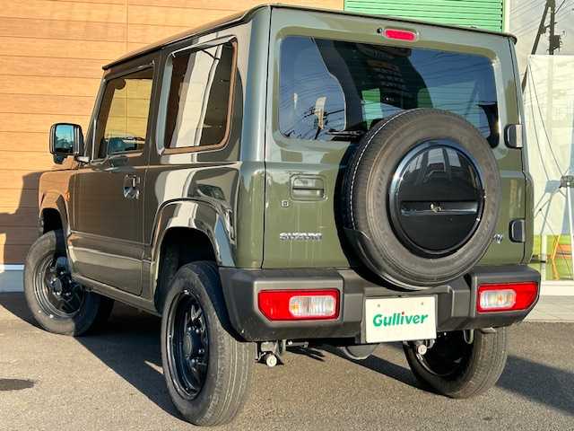 スズキ ジムニー XL 静岡県 2023(令5)年 1.7万km ジャングルグリーン ワンオーナー/純正ナビ/(AM/FM/CD/Bluetooth/フルセグTV)/ビルトインETC/前席シートヒーター/バックカメラ/純正フロアマット/AUTOライト/スペアキー１/保証書/取扱説明書