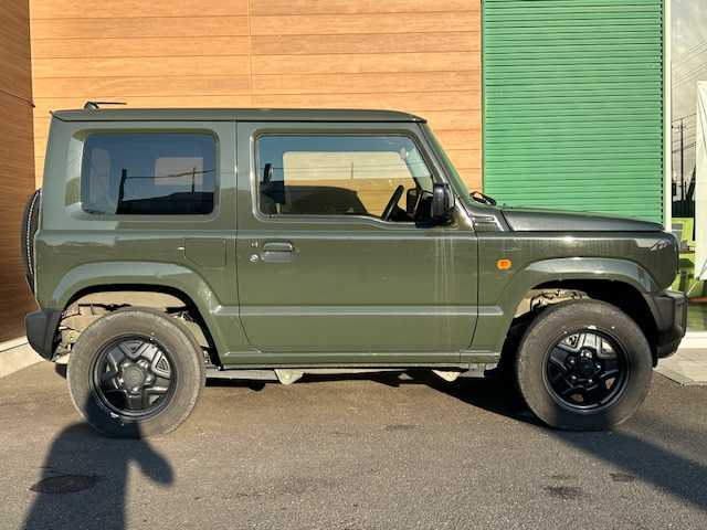 スズキ ジムニー XL 静岡県 2023(令5)年 1.7万km ジャングルグリーン ワンオーナー/純正ナビ/(AM/FM/CD/Bluetooth/フルセグTV)/ビルトインETC/前席シートヒーター/バックカメラ/純正フロアマット/AUTOライト/スペアキー１/保証書/取扱説明書