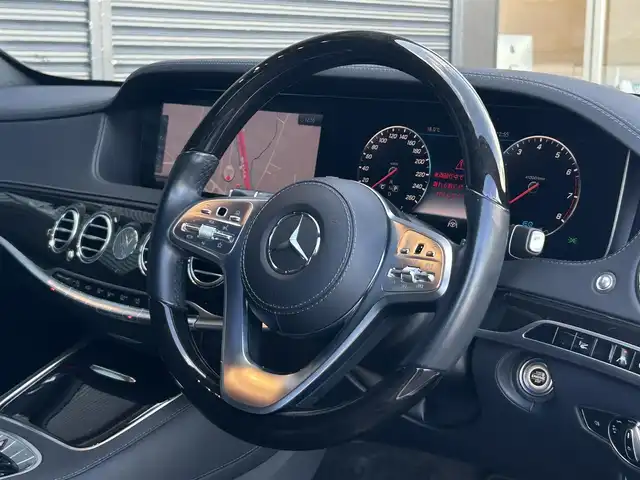 メルセデス・ベンツ Ｓ４５０ AMGラインプラス 茨城県 2019(令1)年 2.5万km ダイヤモンドホワイト 後期型 /ベ-シックパッケージ /パノラマSR /黒革 /ベンチレ-タ- /全席シ-トヒ-タ- /M付PWシ-ト /20インチAMG10スポ-クAW /HUD /ソフトクロ-ズドア /PWトランク /エアバランスP /RSP /ACC /LKA /BSA /PRE-SAFEプラス /ナビ /TV /BT/CarPlay/Android Auto/LED /ETC /禁煙車