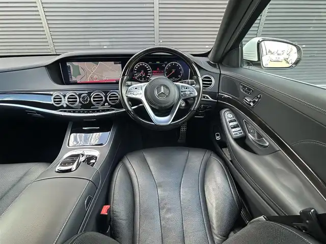 メルセデス・ベンツ Ｓ４５０ AMGラインプラス 茨城県 2019(令1)年 2.5万km ダイヤモンドホワイト 後期型 /ベ-シックパッケージ /パノラマSR /黒革 /ベンチレ-タ- /全席シ-トヒ-タ- /M付PWシ-ト /20インチAMG10スポ-クAW /HUD /ソフトクロ-ズドア /PWトランク /エアバランスP /RSP /ACC /LKA /BSA /PRE-SAFEプラス /ナビ /TV /BT/CarPlay/Android Auto/LED /ETC /禁煙車