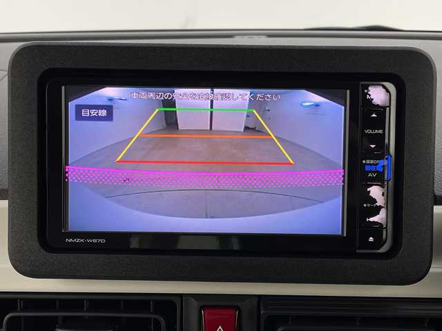 ダイハツ ムーヴ キャンバス ストライプス G 新潟県 2022(令4)年 0.1千km シャイニングホワイトパール/サンドベージュメタリック スマートアシスト/ホッとドリンクホルダー/純正メモリナビ/　CD/DVD/フルセグTV/Bluetooth/バックカメラ/両側パワースライドドア/LEDオートライト/シートヒーター/ステアリングリモコン/電格ミラー/スマートキー