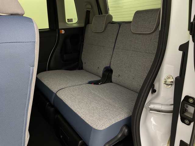 ダイハツ ムーヴ キャンバス ストライプス G 新潟県 2022(令4)年 0.1千km シャイニングホワイトパール/サンドベージュメタリック スマートアシスト/ホッとドリンクホルダー/純正メモリナビ/　CD/DVD/フルセグTV/Bluetooth/バックカメラ/両側パワースライドドア/LEDオートライト/シートヒーター/ステアリングリモコン/電格ミラー/スマートキー