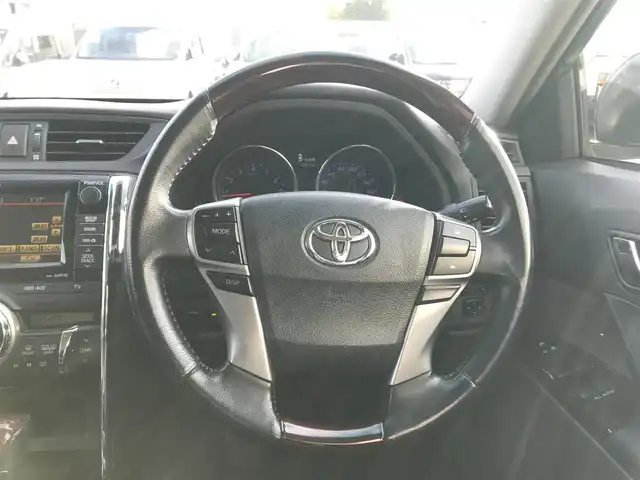 トヨタ マークＸ 250G リラックスセレクション 富山県 2011(平23)年 7.9万km ブラック サンルーフ/純正ナビ/バックカメラ/パワーシート/社外AWサマータイヤ車載/プッシュスタート/スマートキー/ステアリングスイッチ/ウッドコンビ革巻きステアリング/ETC/HIDヘッドライト/ウインカーミラー/フォグランプ