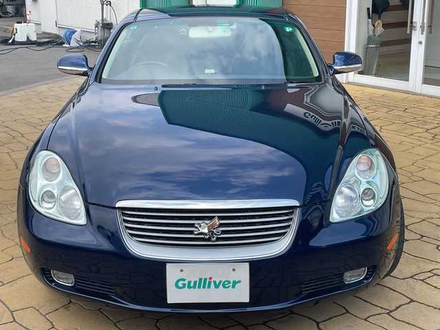 トヨタ ソアラ 430SCV 宮崎県 2001(平13)年 3.7万km ブルーM 電動オープン　ＨＩＤヘッドライト　クルーズコントロール　レザーシート　シートヒーター　パワーシート　ＣＤチェンジャー　リモコンキー　前後ドライブレコーダー　純正フロアマット